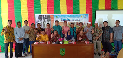 DP2KBP3A Inhil Sosialisasi Tentang Hukum Keluarga di Kecamatan Kuindra