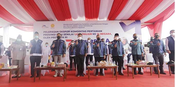 Terbesar Ke-2 di Indonesia, Ekspor Komoditas Pertanian Riau Rp1 T