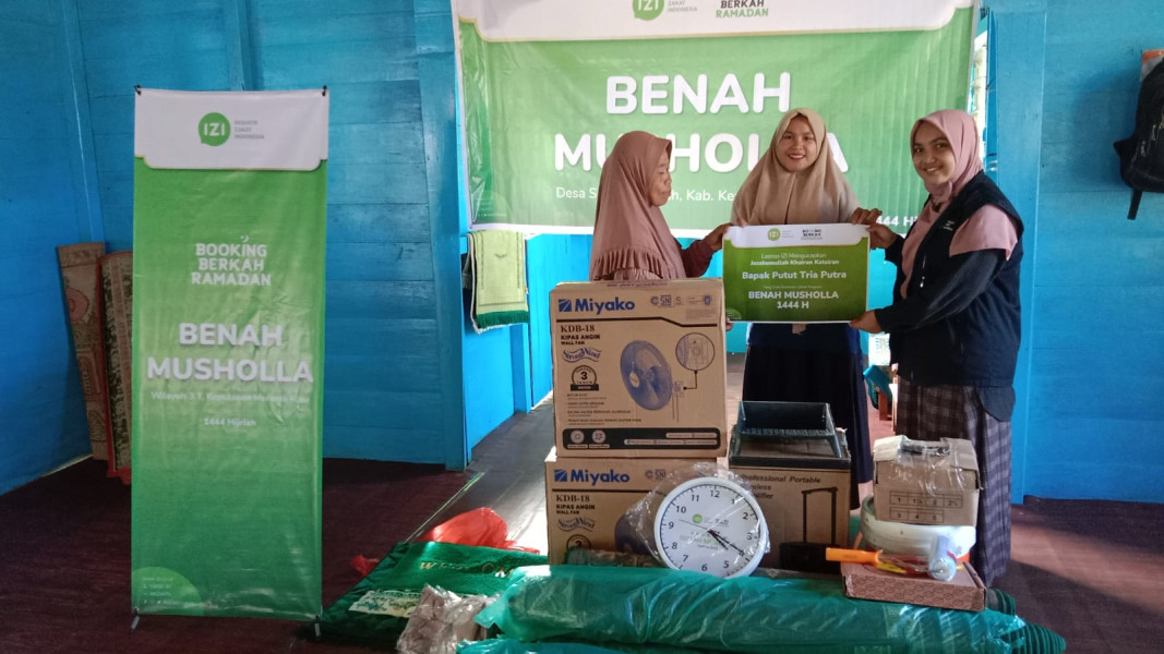 Program Benah Musholla IZI sasar di Kabupaten Miskin Ekstrim