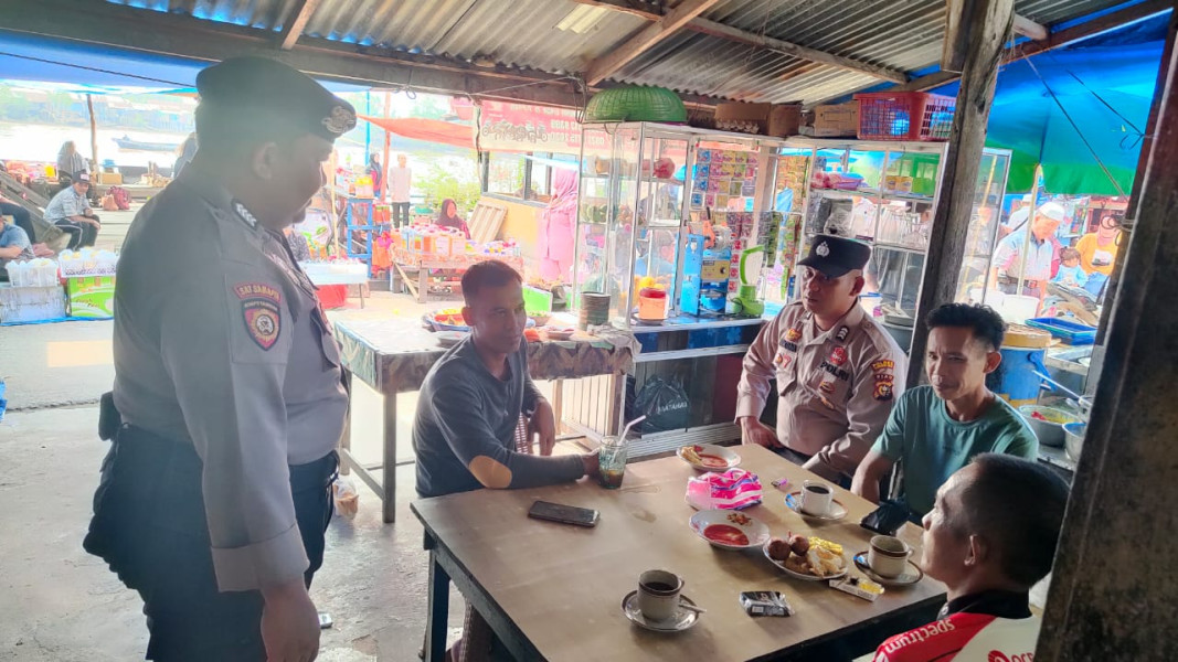 Ciptakan Kamtibmas Menjelang Pemilu 2024, Kanit Samapta Bripka Ronald Manullang Jalin Silaturahmi Dengan Warga Binaan