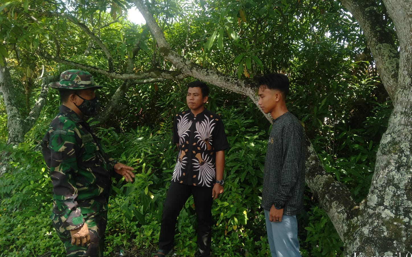 Upaya Mencegah Kebakaran Hutan dan Lahan Terus Dilakukan Koramil 04/Kuindra