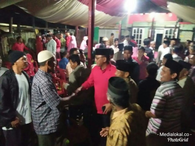 Tokoh Masyarakat Tanah Merah Inhil Optimis Untuk Kemenangan AYO 