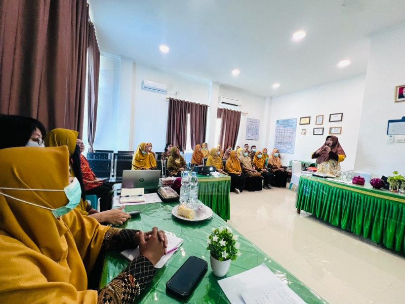 Dinkes Bengkalis Lakukan Re-akreditasi UPT Puskesmas Lubuk Muda