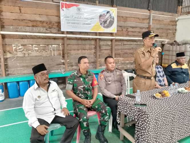 Jalin Kedekatan Antara Danramil 04/Kuindra Bersama Anggota DPRD