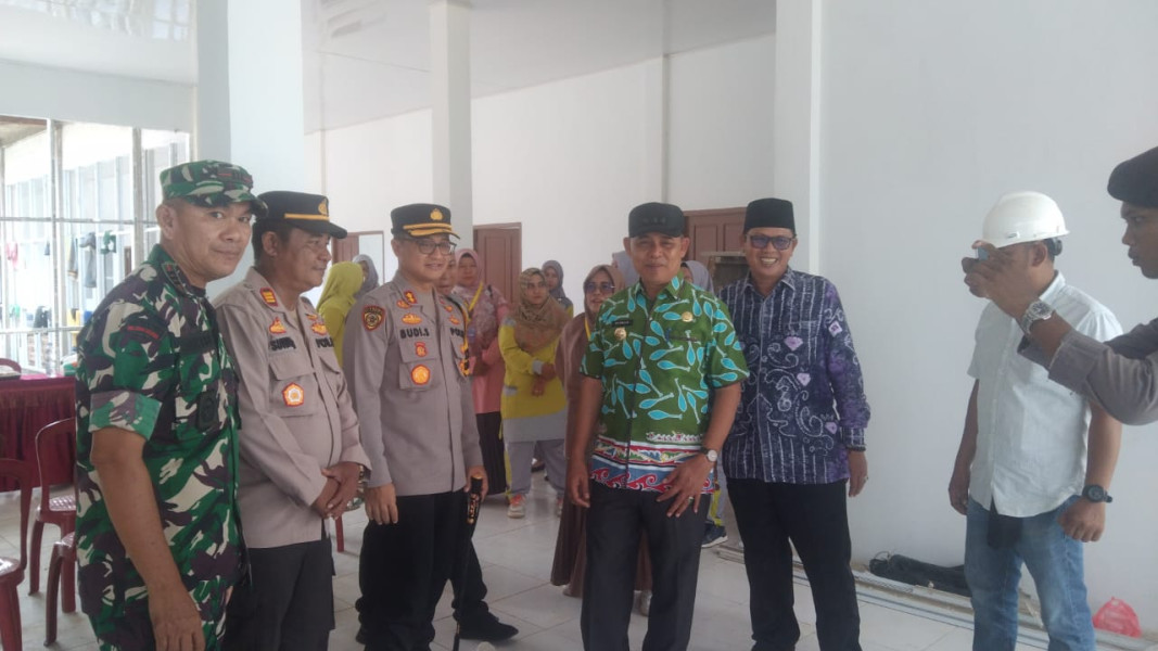Danramil Kuala Indragiri Dampingi Kunjungan Kerja dan Silaturahmi Bersama Pj. Bupati Kabupaten Inhil