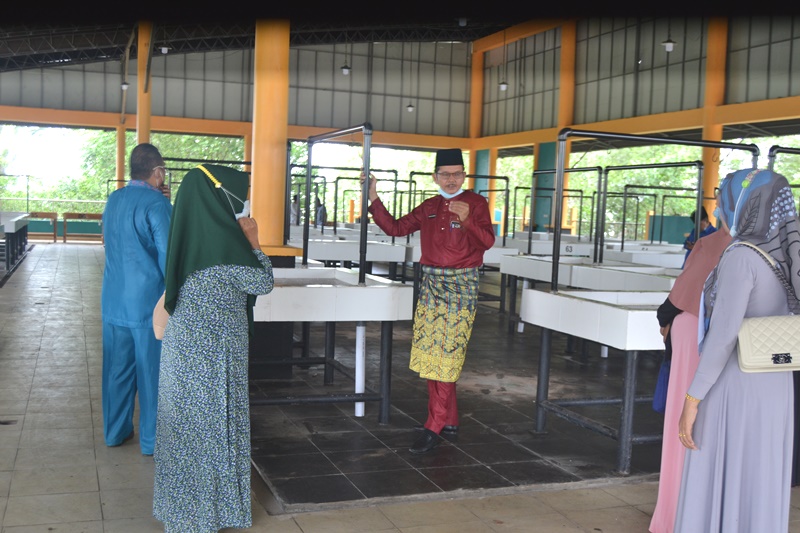 Pedagang Ikan Pasar Terubuk Bengkalis  Segera Menempati Tempat Dagang Yang Baru     