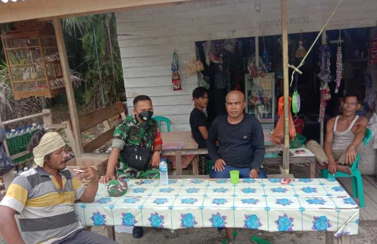 Babinsa Koramil 04/Kuindra Ajak Masyarakat dan Pemuda Untuk Bergabung Komcad