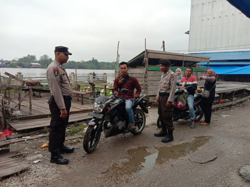 Personil Polsek Gaung Melaksanakan Giat Patroli di Seputaran Kuala Lahang Ciptakan Situasi Aman dan Kondusif