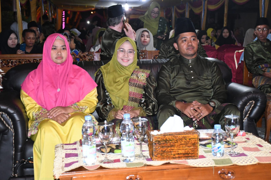 Meski Diguyur Hujan, Penutupan MTQ Tingkat Kelurahan Kota Bengkalis Tetap Meriah