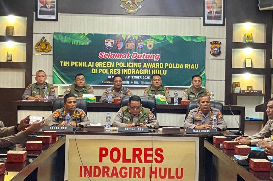 Ini Tujuannya Tim Penilai Green Policing Polda Riau Turun ke Polres Inhu Ini Tujuannya Tim Penilai Green Policing Polda Riau Turun ke Polres Inhu