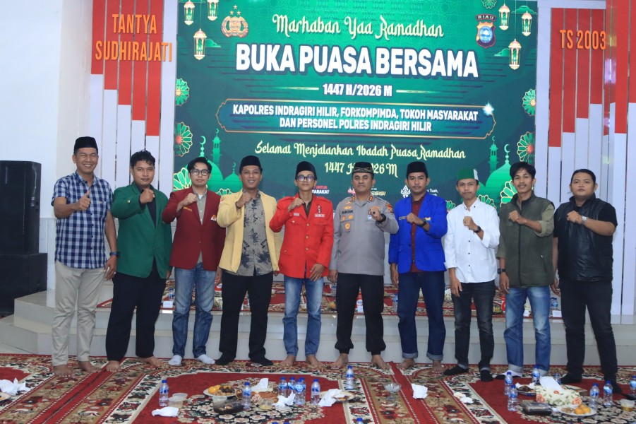 Polres Indragiri Hilir Gelar Buka Bersama dan Peringatan Malam Nuzulul Qur’an Ramadhan 1447 H