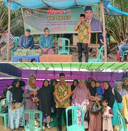 Perjuangkan Aspirasi Masyarakat, Tri Andes Laksanakan Reses Masa Sidang Ke II