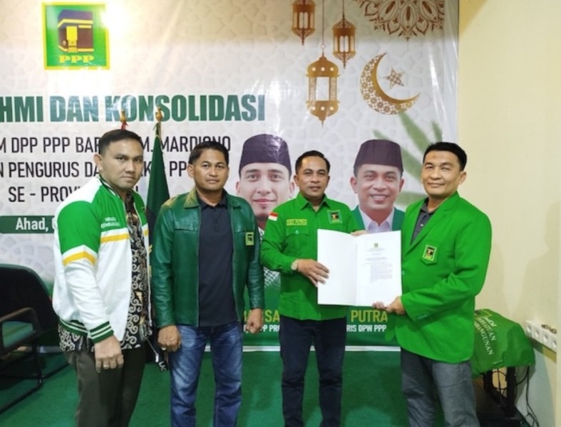 Ahmad Fuad di Tunjuk Jadi Plt PPP Inhil, Andi Rusli Terima Keputusan