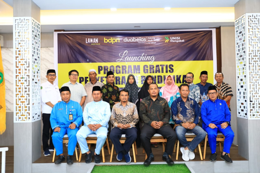 Launching Program Gratis Penyetaraan Pendidikan, BDPN Inhil: Misi Kemanusiaan Menyelamatkan Anak Bangsa