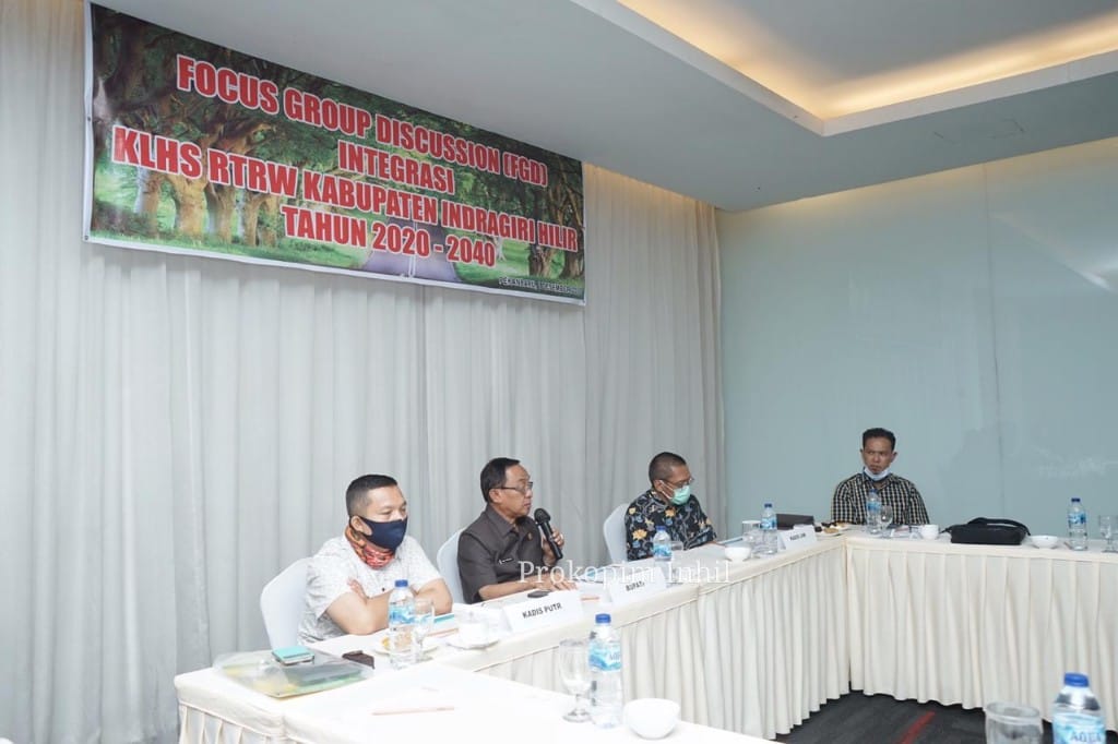 Pemkab Inhil Taja FGD KLHS Rencana Tata Ruang Wilayah