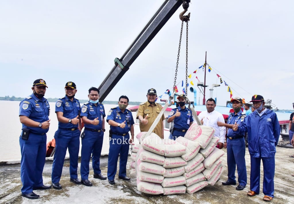 Bongkar Muat Perdana di Pelabuhan Parit 21, Pemkab Inhil: Dana Harus Dimanfaatkan