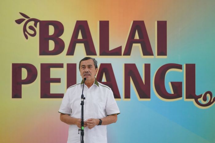 Lepas PWI Riau ke Kendari Sempena HPN 2022, Ini yang Disampaikan Gubernur Riau