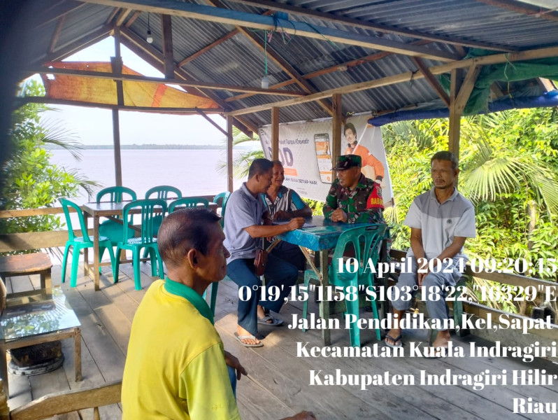 Babinsa Koramil 04/Kuindra Himbau Masyarakat Untuk Saling Bertoleransi Antar Sesama