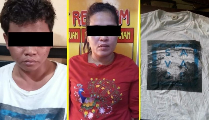 Curi Pakaian di Toko, Dua Warga Sumut Ini Ditangkap Polisi di Rohul