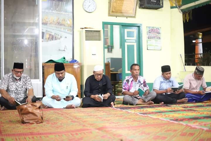Wali Kota Hadiri Pembacaan Yasin Bersama di Masjid Raya Sultan Ahmadsyah Kota Tanjungbalai