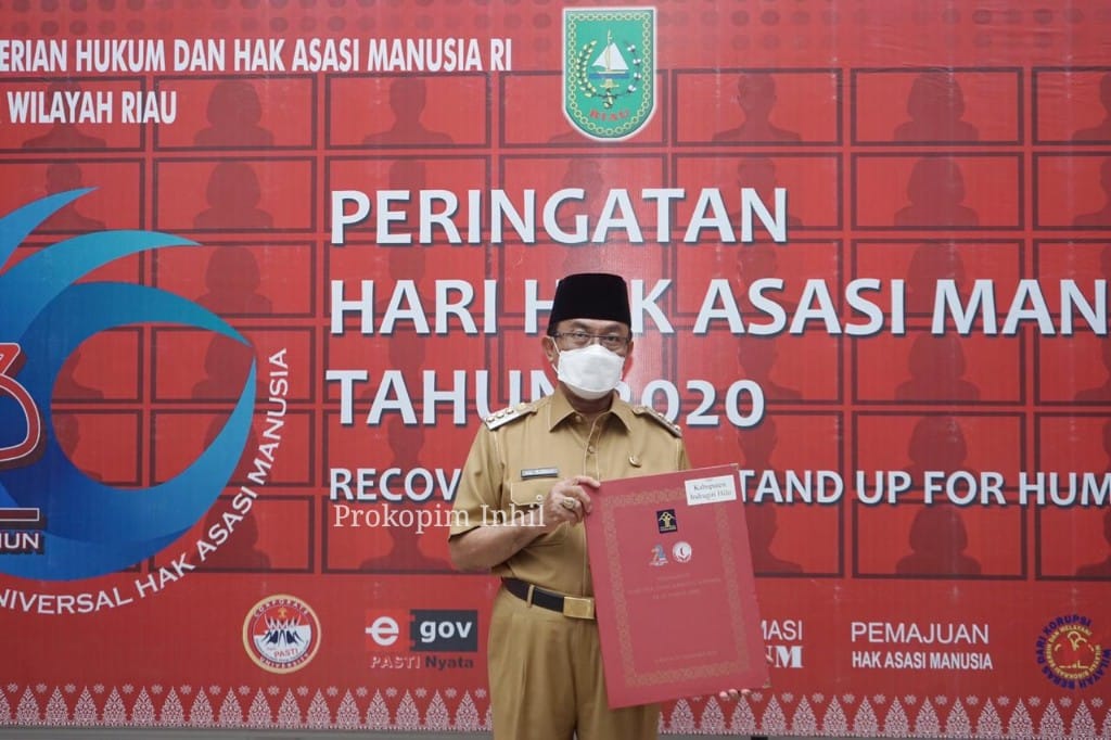 Mantap! Pemkab Inhil Sabet Penghargaan Peduli HAM Nasional Peringkat Pertama Se-Riau