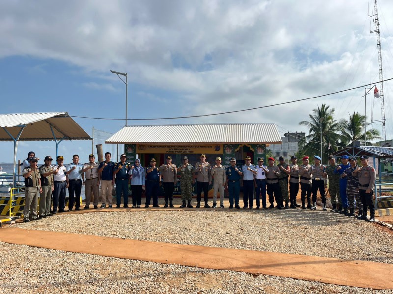 Apel Gabungan Ops Ketupat Lancang Kuning 2026 Digelar di Kateman, Siap Amankan Idul Fitri