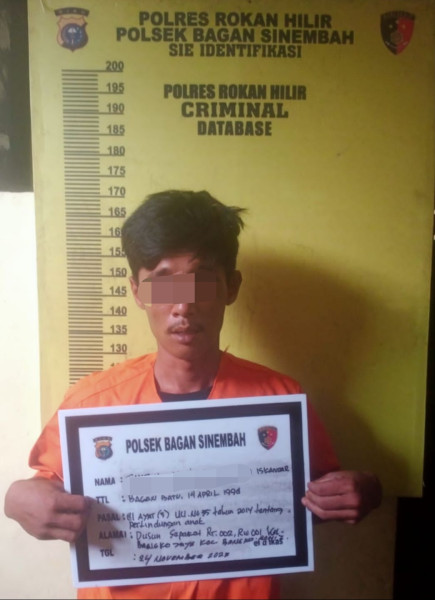 Berkedok Dukun, Buruh Bagunan Cabuli Anak Dibawah Umur Sebanyak 2 Kali