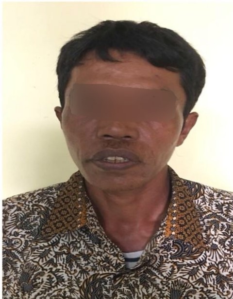 326 Batang Kelapa Habis Terbakar, Polres Inhil Amankan Pelaku 