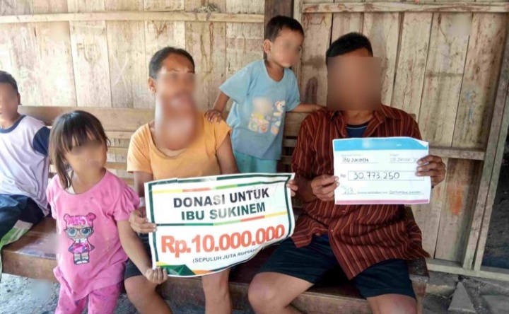 Awalnya Ngaku Tak Menerima, Kini Suami Pemderita Kanker Mengaku Salah 'Maaf Pak Donatur'