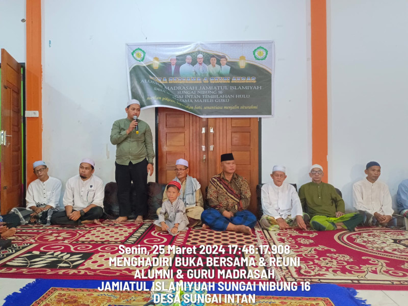 AHMAD EPENDI Hadiri Reuni dan Bukber Bersama Ponpes Jami'atul Islamiyyah
