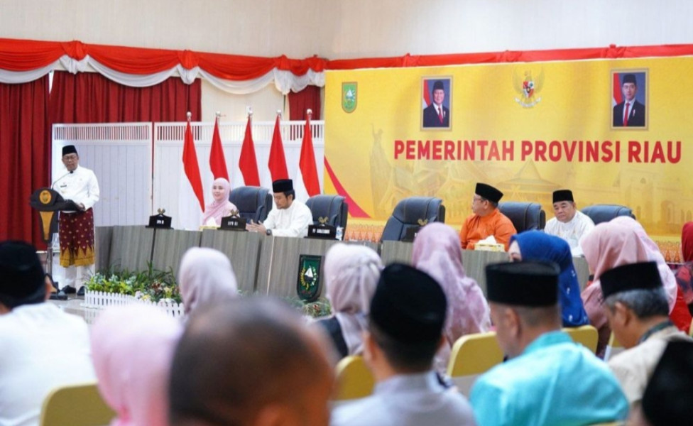 Arif Eka Soroti IHPS Riau Saat Bertemu Pj Gubri Arif Eka Soroti IHPS Riau Saat Bertemu Pj Gubri