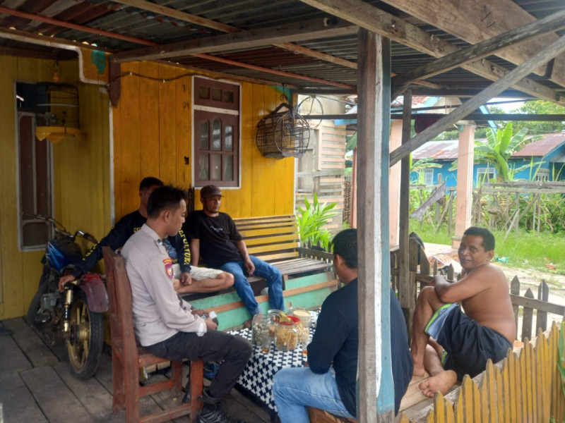 Dalam Rangka Operasi Mantap Praja Di Desa Binaan Aipda Deni Hidayat Laksanakan Cooling System