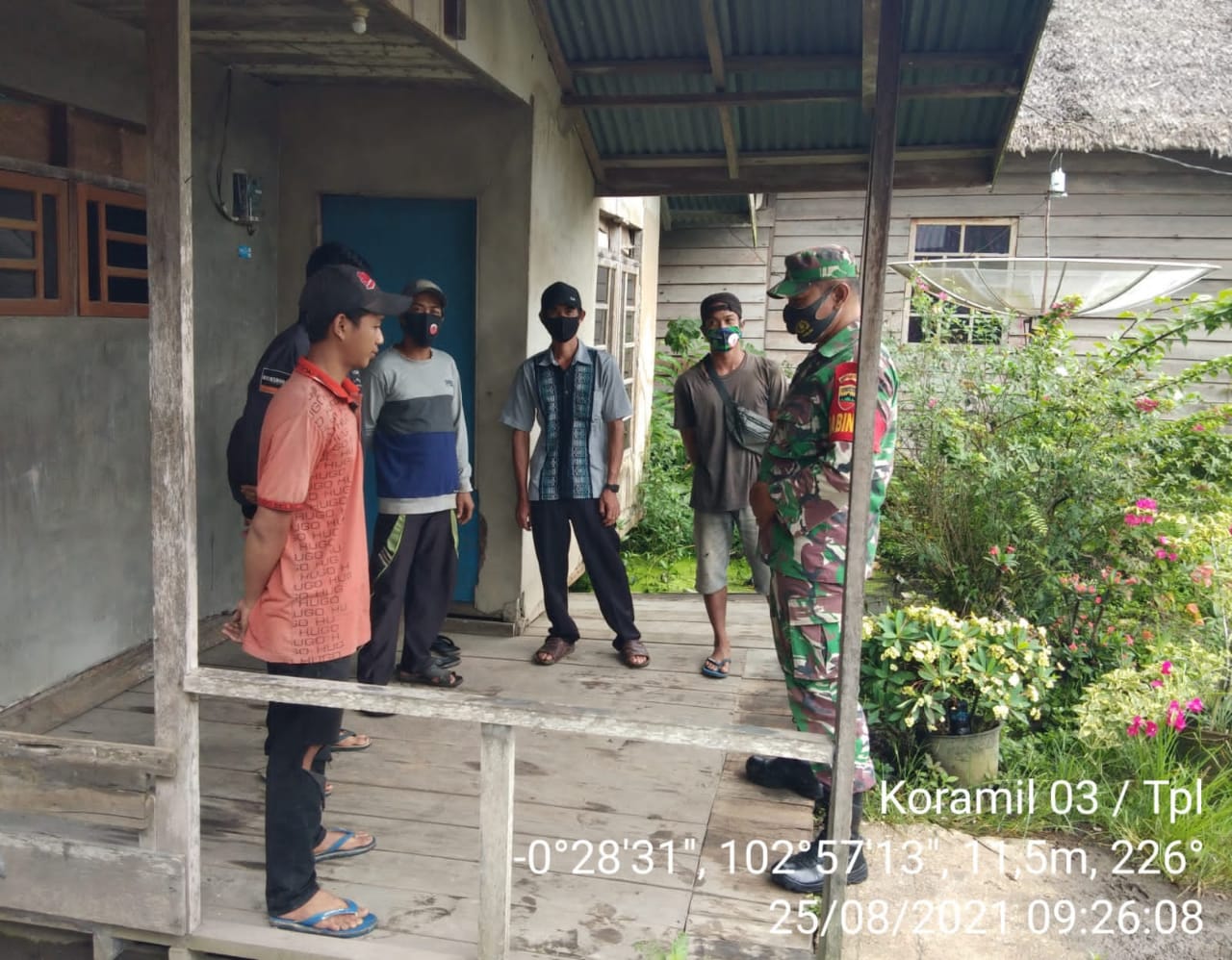 Jalin Kerjasama Dan Kemitraan Babinsa Lakukan Komsos dengan Warga Binaan