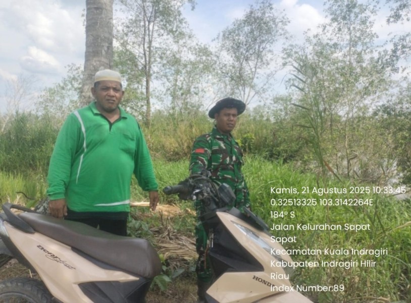 Patroli Karhutla di Koramil 04/KDR Berlangsung Aman dan Terkendali