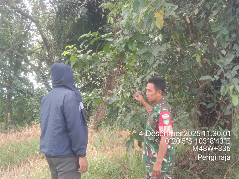 Koramil 04/Kuindra Tingkatkan Kesadaran Untuk Masyarakat Menjaga Lingkungan