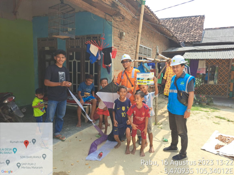 Berbahaya! Bermain Layangan Dekat Jaringan Listrik, PLN Lakukan Sosialisasi