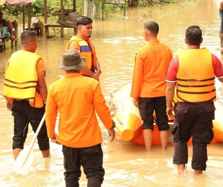 Lima Kabupaten di Riau Dilanda Banjir