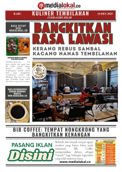 Nikmati Kerang Rebus Sambal Kacang Nanas Khas di Bib Coffee, Tempat Kuliner Wajib di Tembilahan