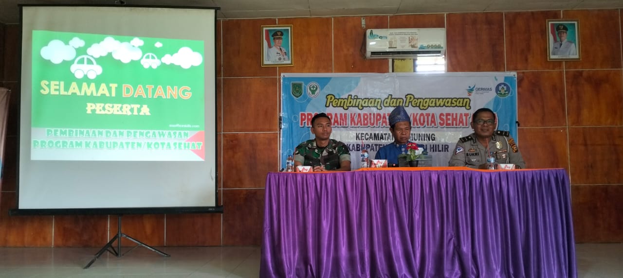Pengawasan dan Pembinaan Program Kabupaten/Kota Sehat di Kecamatan Kemuning