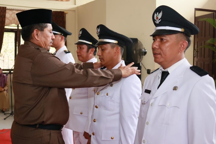 Bupati Siak Lantik 7 Pj Penghulu di Kab Siak