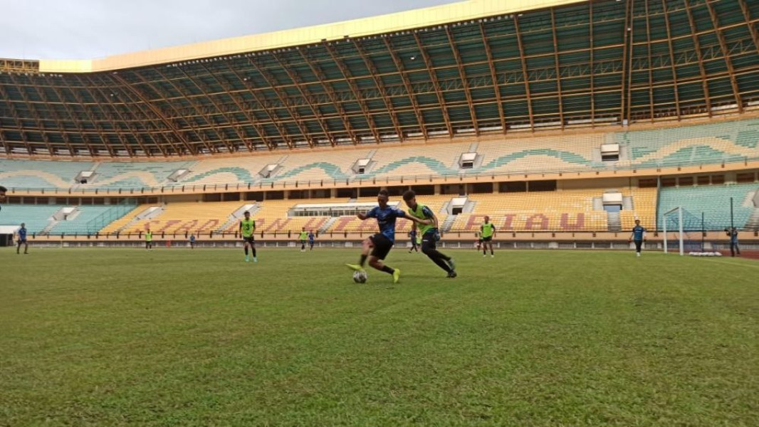 Skuad PSPS Riau Rutin Gelar Latihan dan Jalani Tes Fisik