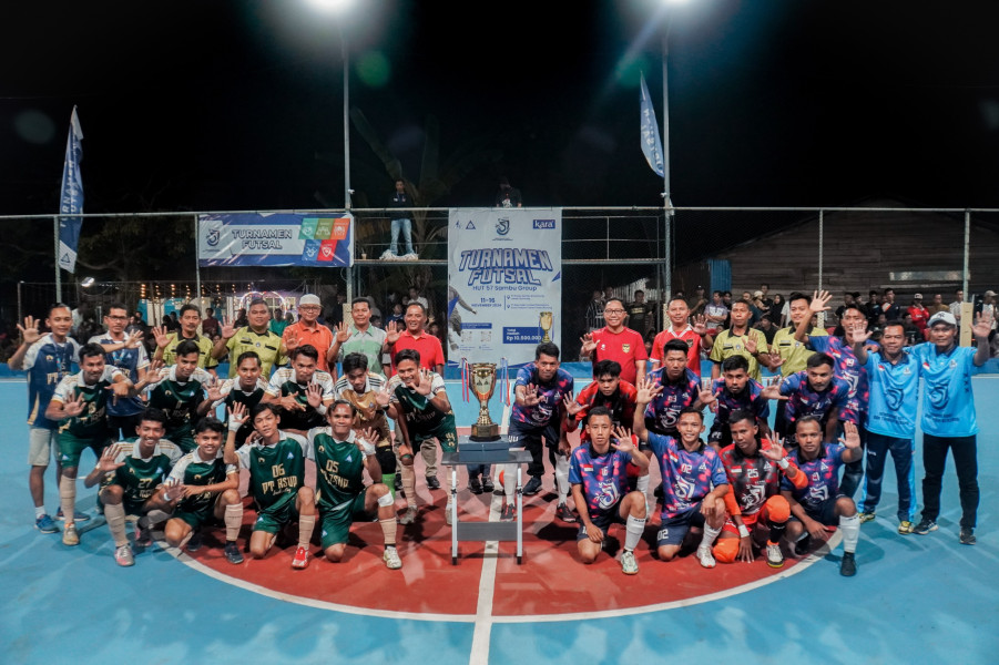 Turnamen Futsal HUT ke-57: Momentum Perkuat Kolaborasi dan Kebersamaan
