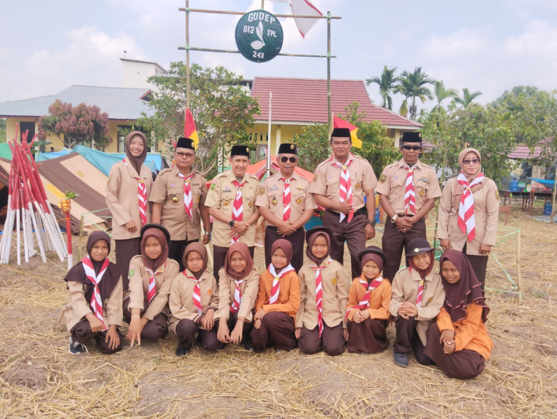 Danramil 03/Tpl Hadiri Pembukaan Perjusami Pramuka Kwartir Ranting Tempuling