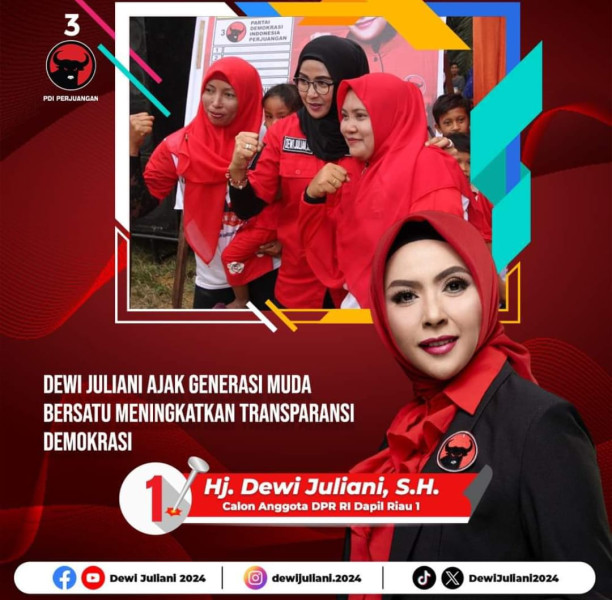 Dewi Juliani. Demokrasi Bukan Hanya Tentang Hak, Tetapi Juga Tanggung Jawab Bersama