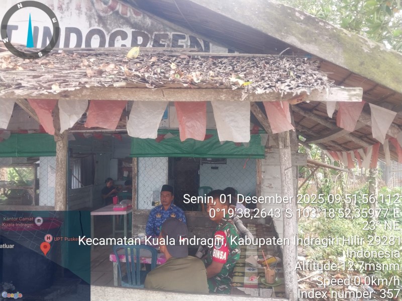 Babinsa Pratu Jimmy Sembiring Tanamkan Jiwa Patriot Melalui Komsos di Binaan