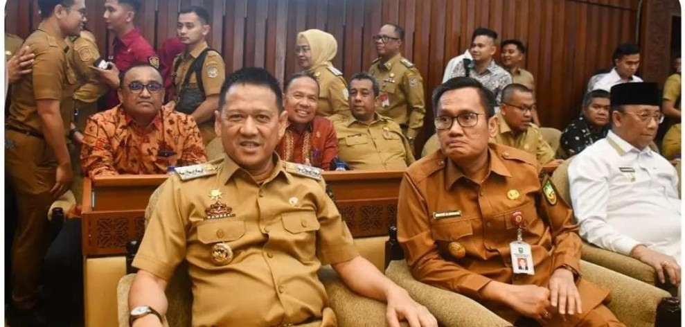 Pj Bupati Kampar Ikuti Rakor dan RDP Bersama Komisi II DPR RI