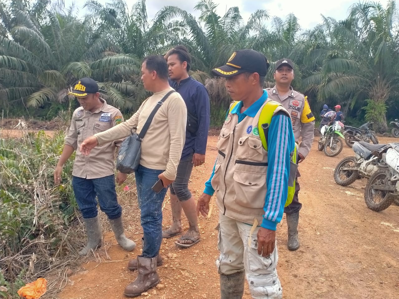DLHK Inhil Tinjau Lokasi Pertanian Masyarakat Kuala Sebatu