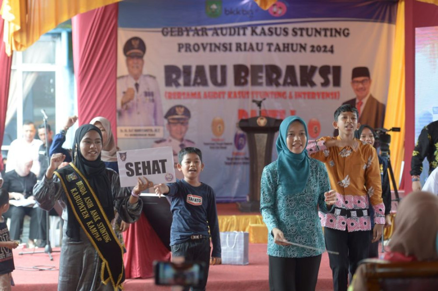 Resmi Digelar Gebyar Audit Kasus Stunting Tingkat Provinsi Riau 2024