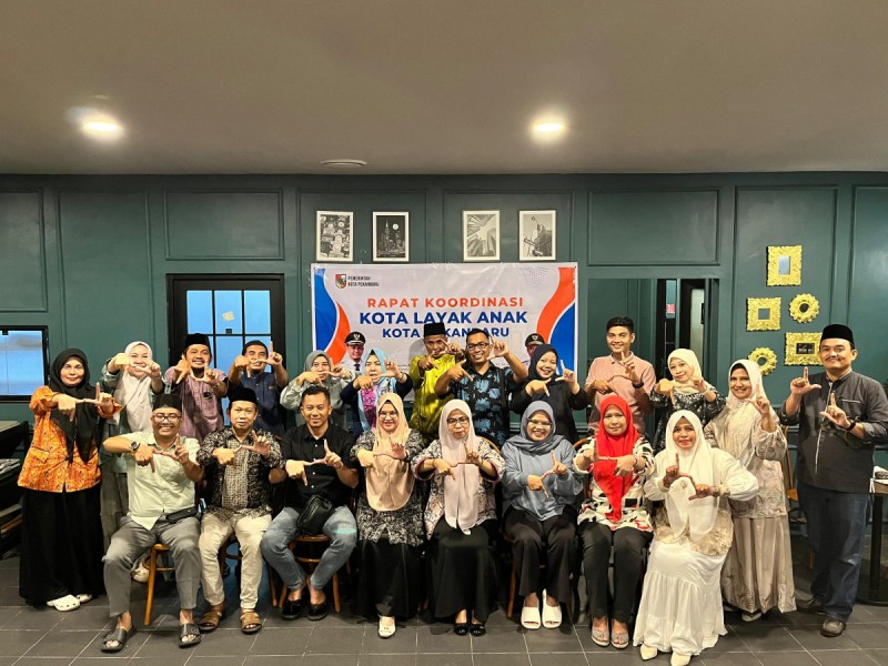 Wujudkan Pekanbaru KLA, DP3APM dan FWKLA Gelar Rakor Perdana