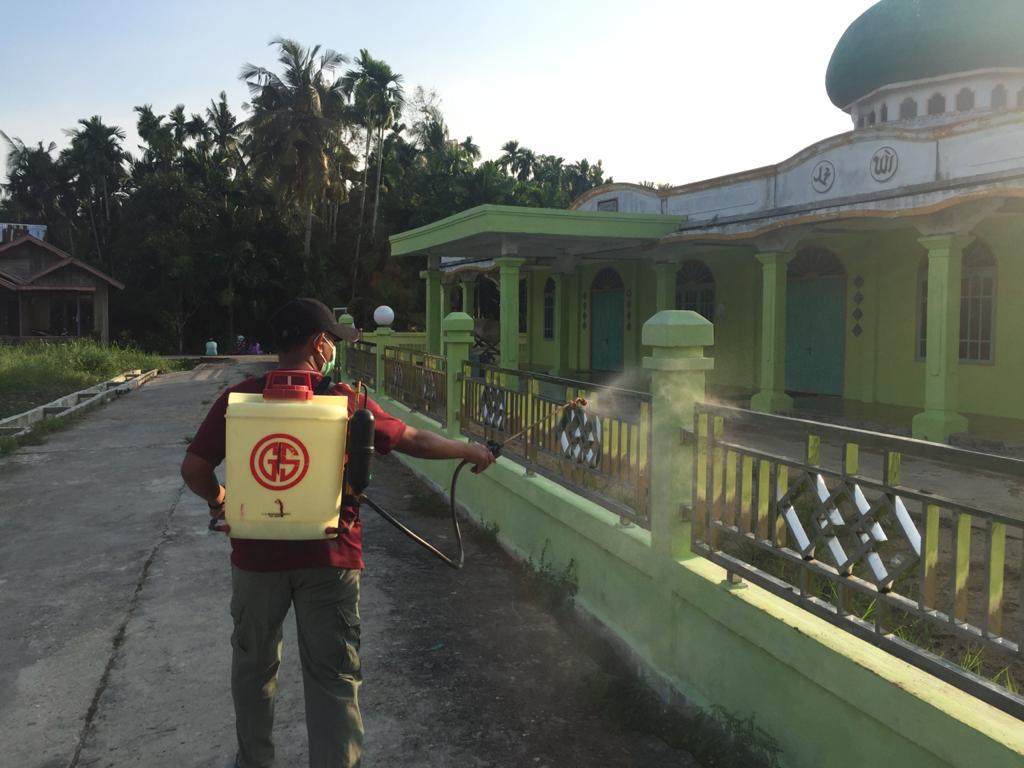 Di Desa Sungai Baru, Seluruh Element Bersatu Cegah Covid-19 Di Desa Sungai Baru, Seluruh Element Bersatu Cegah Covid-19